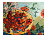 Cherries & Poppies