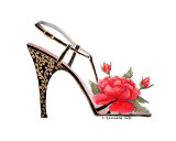 Red Rose stiletto