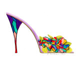 Primroses Flower Power stiletto
