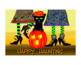 Halloween Witch Cat