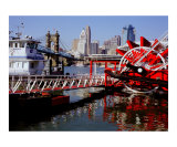 Cincinnati Skyline with Boats