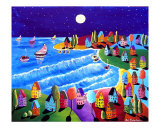Night Sail Under The Moon