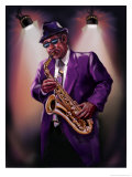 African-American Saxophone Player