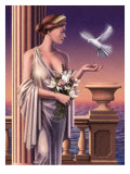 Aphrodite Feeding a Dove
