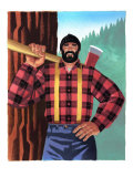 Lumberjack with Axe