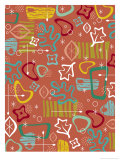 Texture  Retro Shapes