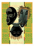 African Masks and Patterns
