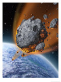 Asteroid Hurtling Towards Earth
