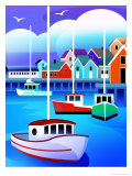 Harbor with Fishing Boats