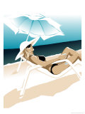 A Woman on a Beach