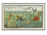 Hunting Gulls