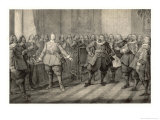 The Kurfurst Von Sachsen and the Swedish General Johan Baner