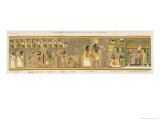 Judgement of the Dead Before Osiris in the Underworld