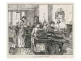 An Early "Typing Pool"  The Typing Office of the Society for the Employment of Women