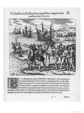 Columbus Lands on Guanahani Renamed San Salvador Now Known as Watlings Island