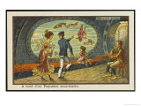Admiring the View from the Deck of an Under-Ocean Liner