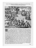 The French Sack Loot and Burn the Spanish-Held Town of Chorera