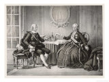 Gustav III Meets Catherine Empress of Russia at St Petersburg
