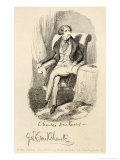 Charles Dickens English Writer at the Outset of His Career