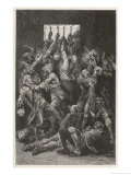 The Black Hole of Calcutta in Which Only 23 of 146 Prisoners are Said to Have Survived
