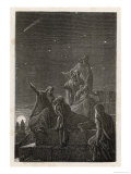 Astronomer-Priests of Chaldea Observe Stars from the Tower of Babylon