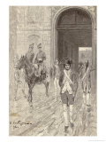 Napoleon in 1784 as a Cadet at the Military School at Paris
