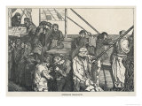 Steerage Class Passengers on an Emigrant Ship Bound for America