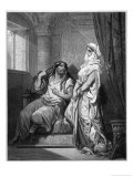 Samson Explains the Secret of His Long Hair to Delilah