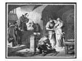 German Inquisitors Question a Suspected Witch While the Instruments of Torture are Prepared