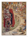 Sir Galahad is Introduced to the Round Table