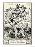 Traditional Dragon  The Prince Slays the Dragon of the Water-Mill