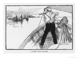 Joshua Slocum Defends His Boat Against Fuegian Pirates