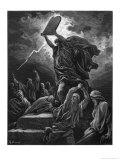 He Breaks the Tables of the Law Because During His Absence the Israelites Have Gone