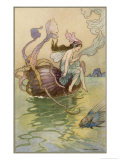Fairy Riding a Nautilus