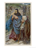 The Infant Arthur is Found Upon the Sands of Dundagil by the Cornish Sea