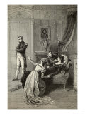 Napoleon Tells Josephine He is Going to Divorce Her for Dynastic Reasons