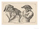 Two Men Engaged in an Argument  One Manifesting Anger the Other Trying to Calm Him Down