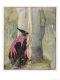The Witch Spies on Rapunzel