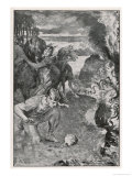 Beowulf Finds the Severed Head of His Comrade Aschere
