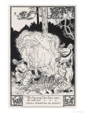 Chinese Wood-Cutters Disturb the Spirit of the Trees