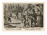 Spectators Watch a Game of Football