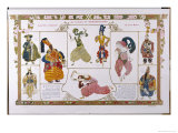 Sheherazade Elaborate Persian Style Costume Designs by Bakst