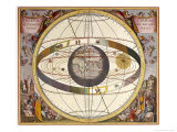 Representation of Ptolemy's System Showing Earth