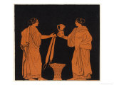 Two Women with a Wedding Gift