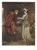 Prince Charles Edward Stuart Bids Farewell to Flora Macdonald Who Aided His Escape