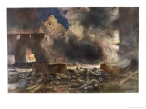 The Lessard Farm Between Marizy and Neuilly-Saint- Front Lies in Ruins the Scene of Bloody Fighting