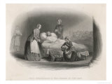 Florence Nightingale with a Patient in the Hospital at Scutari