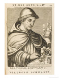 Berthold Schwarz German Monk and Alchemist Possibly Legendary