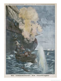 When the Russian Sailing Ship "Lynton" is Torpedoed the U-Boat Fires