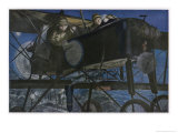 French "Voisin" Bomber Carries out a Night Raid